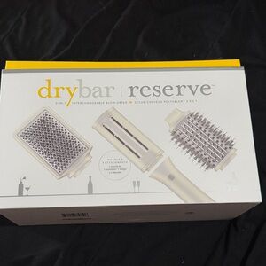 Drybar Reserve Interchangeable Blow Dryer in White and Gray